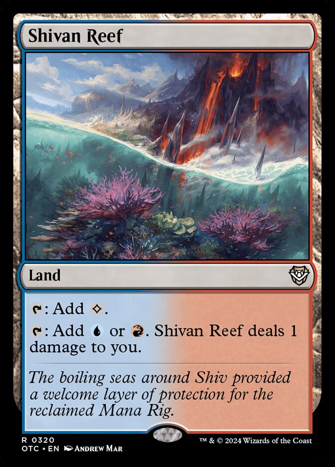 Shivan Reef, Outlaws of Thunder Junction Commander · 0320