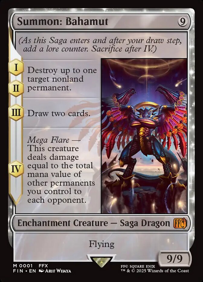 Summon: Bahamut, Final Fantasy · 0001