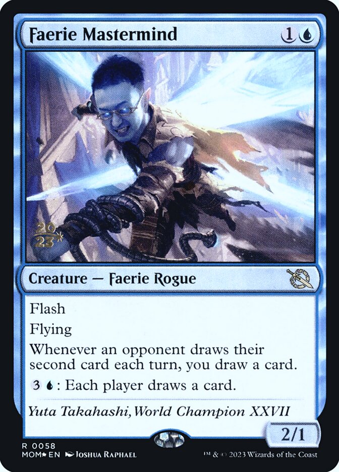 Faerie Mastermind, March of the Machine Promos · 0058