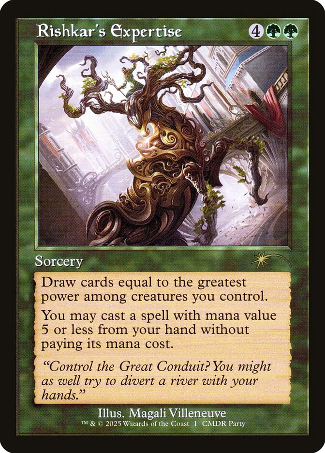 Rishkar's Expertise, Wizards Play Network 2025 · 0001
