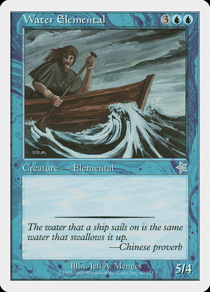 Water Elemental, Starter 1999 · 60/173