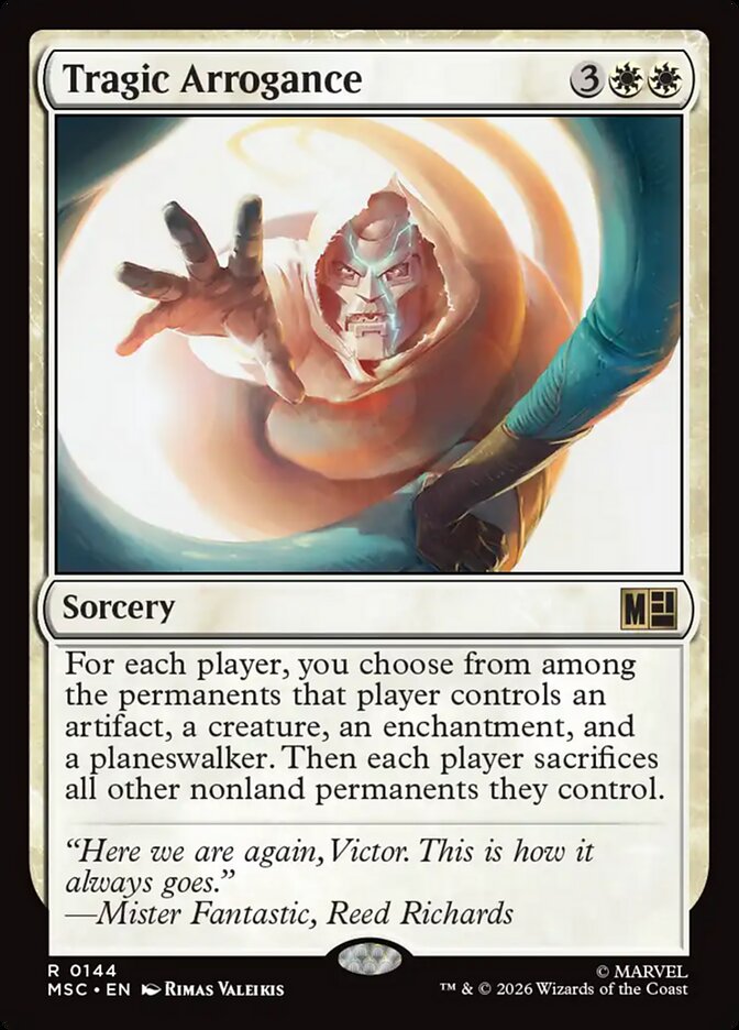 Tragic Arrogance, Marvel Super Heroes Commander · 0144