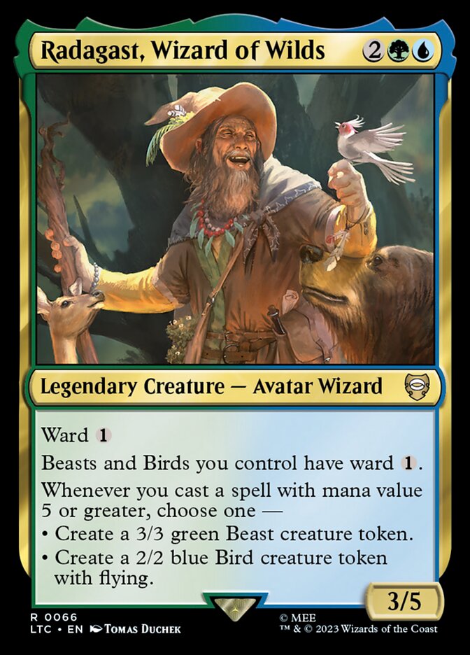 Radagast, Wizard of Wilds, Tales of Middle-earth Commander · 0066