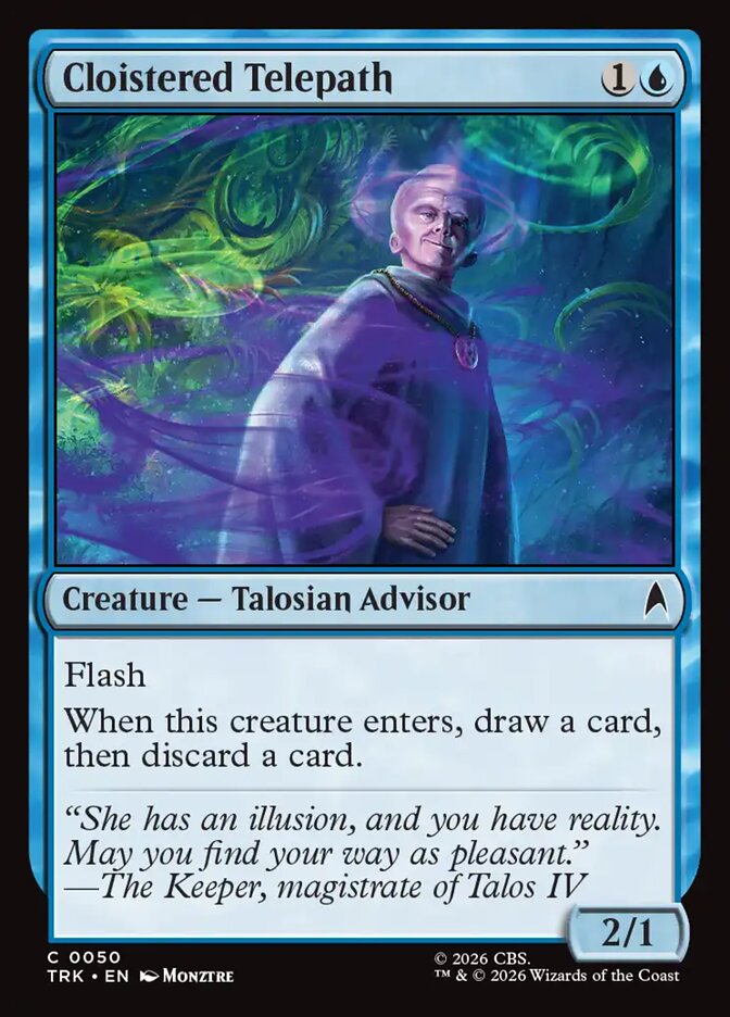 Cloistered Telepath, Star Trek · 0050