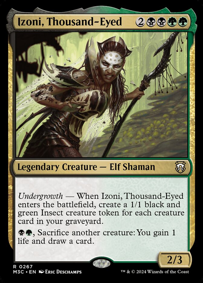 Izoni, Thousand-Eyed, Modern Horizons 3 Commander · 0267