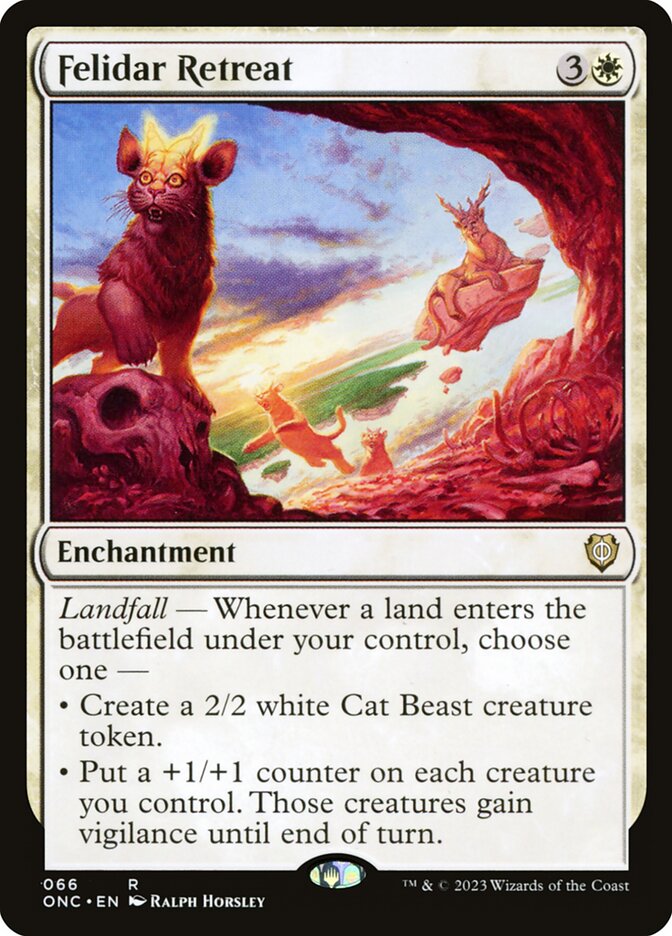 Felidar Retreat, Phyrexia: All Will Be One Commander · 066