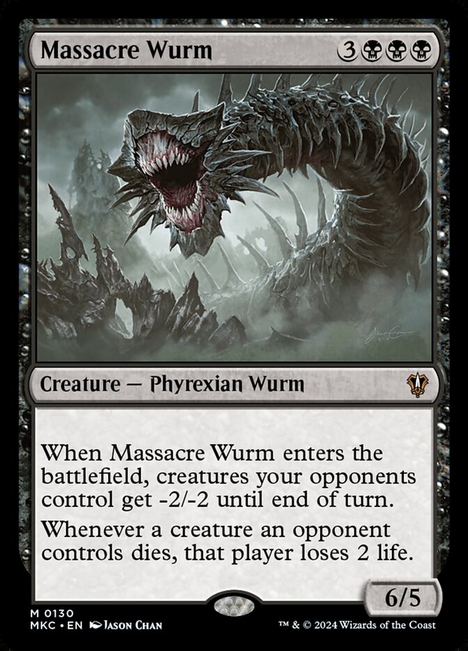 Massacre Wurm, Murders at Karlov Manor Commander · 0130