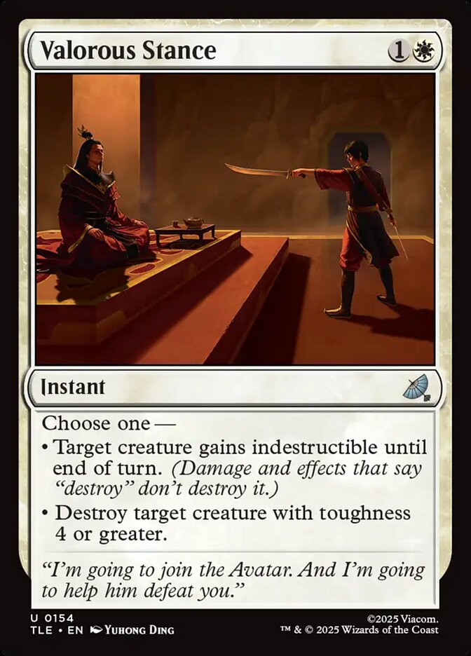 Valorous Stance, Avatar: The Last Airbender Eternal · 0154
