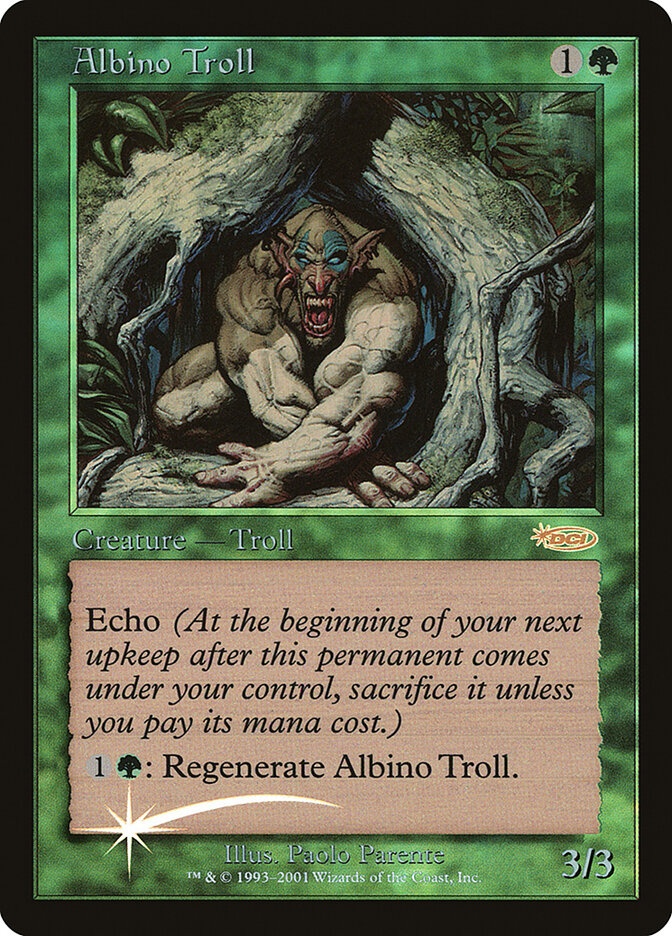 Albino Troll, Friday Night Magic 2002 · 2/12
