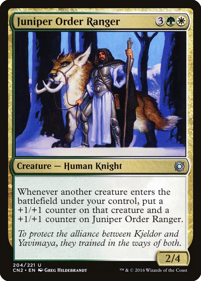 Juniper Order Ranger, Conspiracy: Take the Crown · 204/221