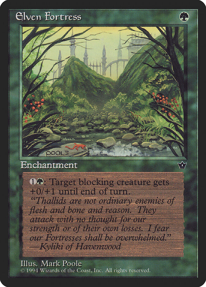 Elven Fortress, Fallen Empires · 65c