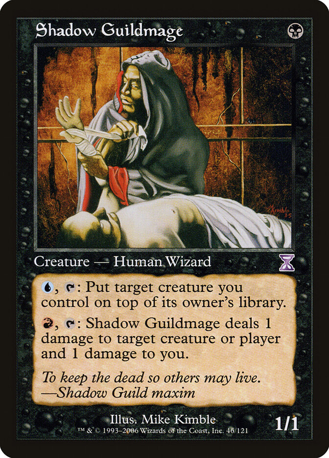 Shadow Guildmage, Time Spiral Timeshifted · 46/121