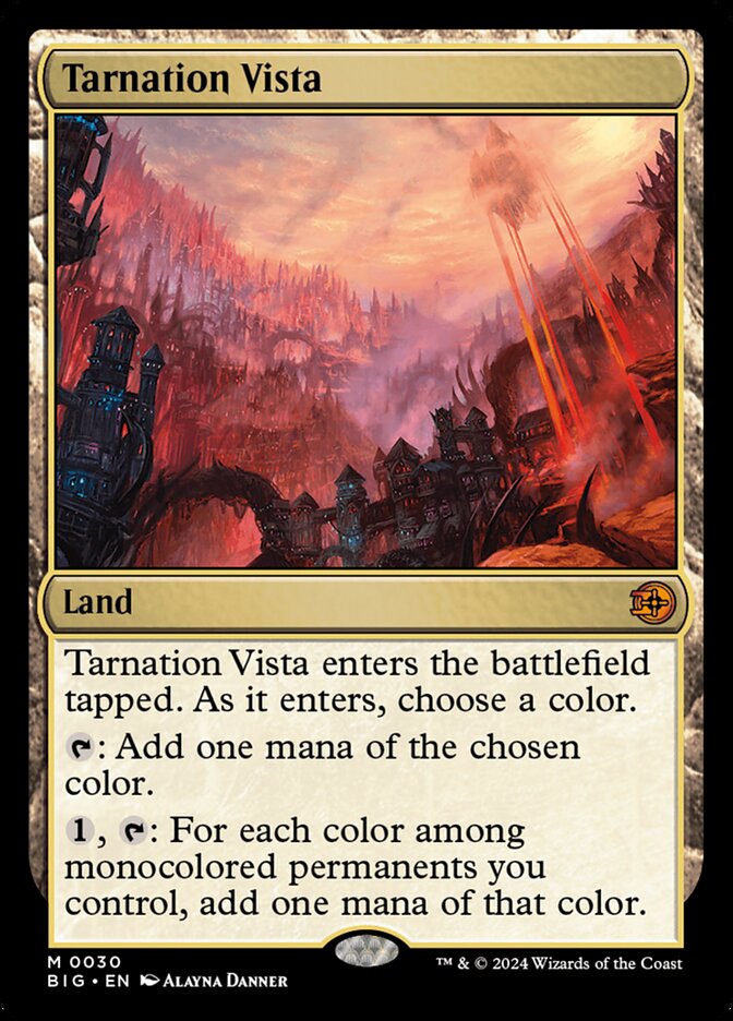 Tarnation Vista, The Big Score · 0030