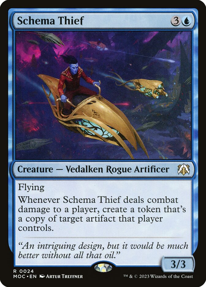 Schema Thief, March of the Machine Commander · 0024