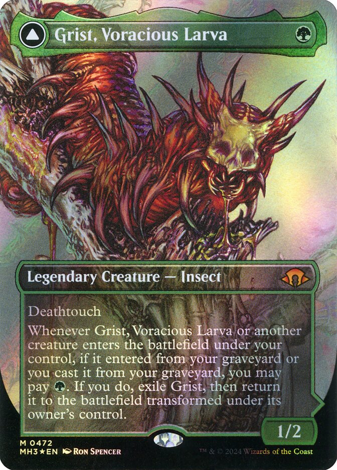 Grist, Voracious Larva // Grist, the Plague Swarm, Modern Horizons 3 · 0472