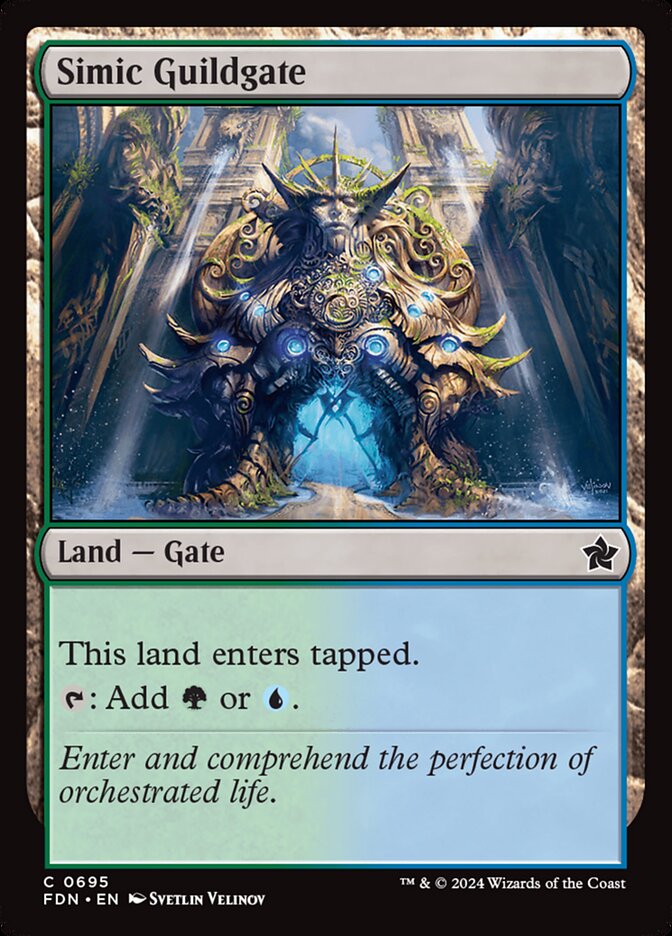 Simic Guildgate, Foundations · 0695