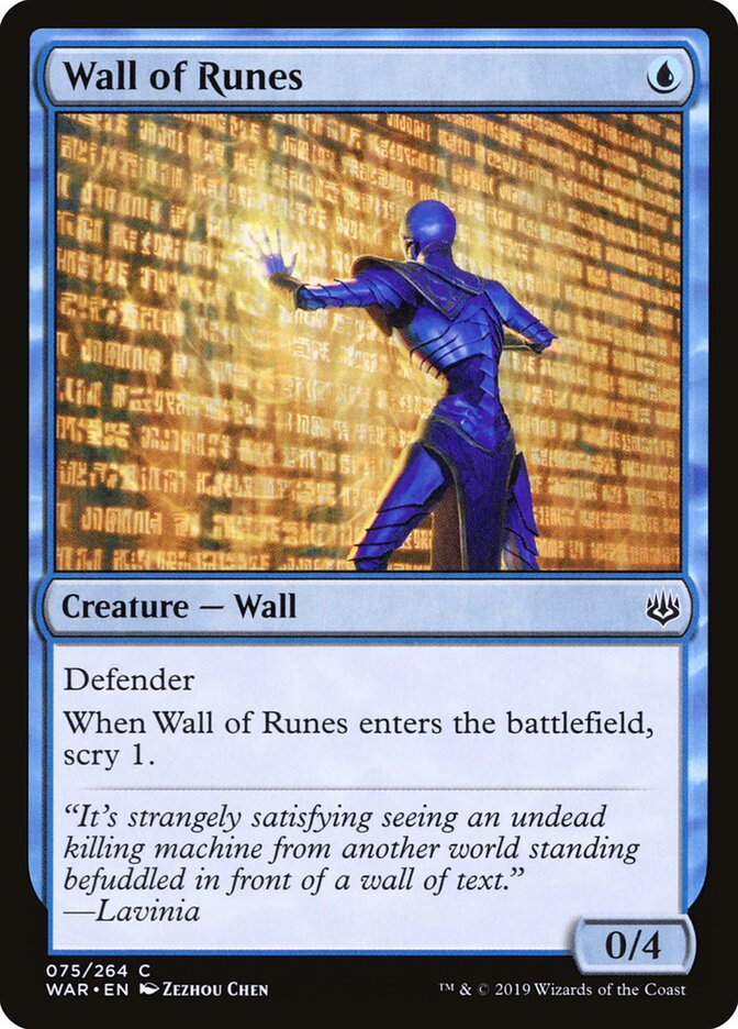 Wall of Runes, War of the Spark · 075/264
