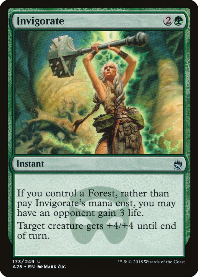 Invigorate, Masters 25 · 173/249