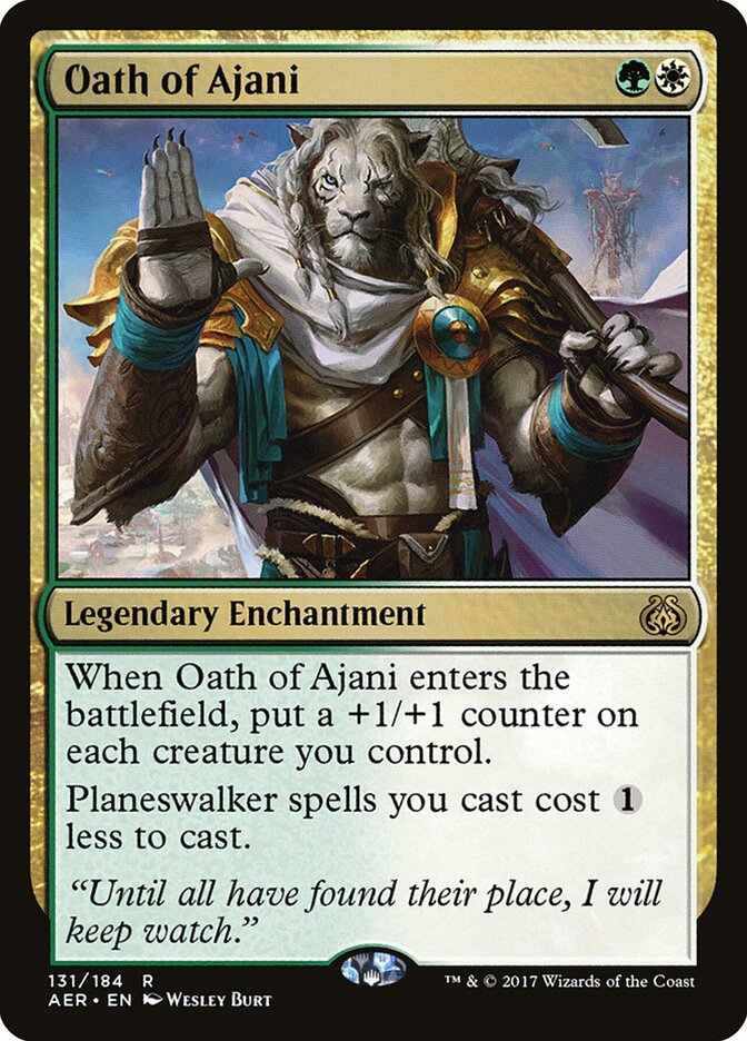 Oath of Ajani, Aether Revolt · 131/184