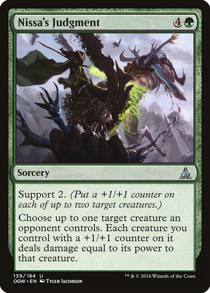 Nissa's Judgment, Oath of the Gatewatch · 139/184