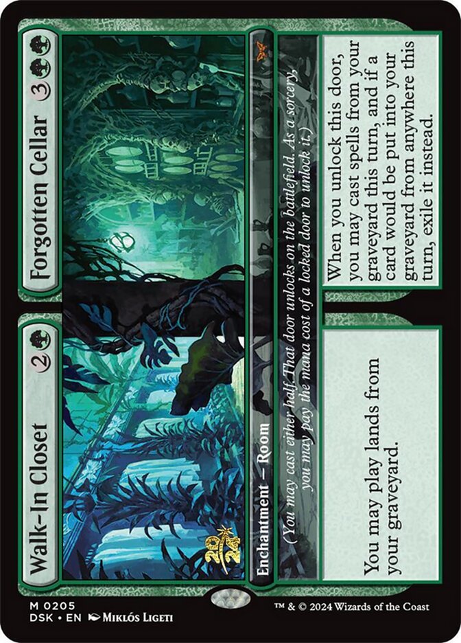 Walk-In Closet // Forgotten Cellar, Duskmourn: House of Horror Promos · 0205