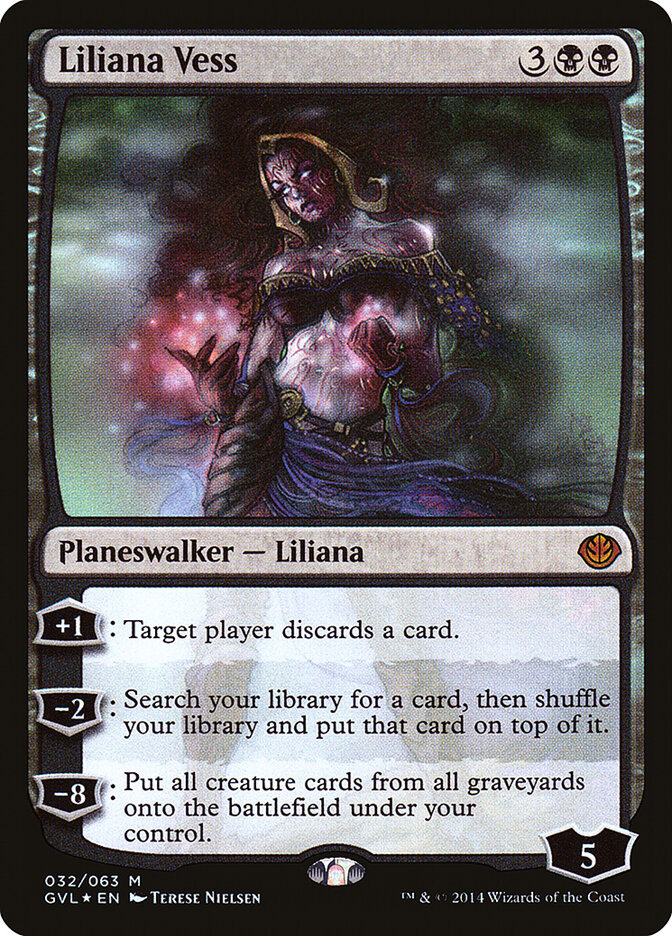 Liliana Vess, Duel Decks Anthology: Garruk vs. Liliana · 032/063