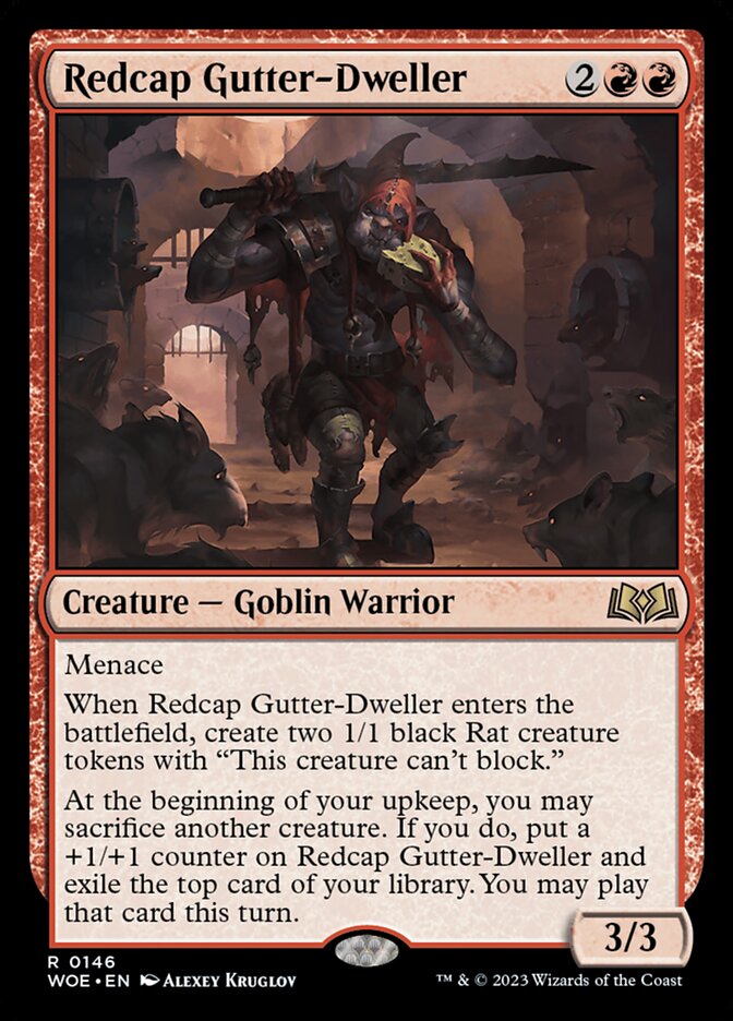 Redcap Gutter-Dweller, Wilds of Eldraine · 0146