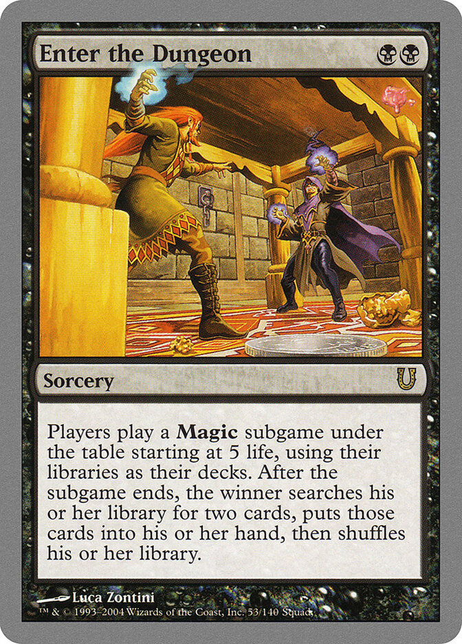 Enter the Dungeon, Unhinged · 53/140