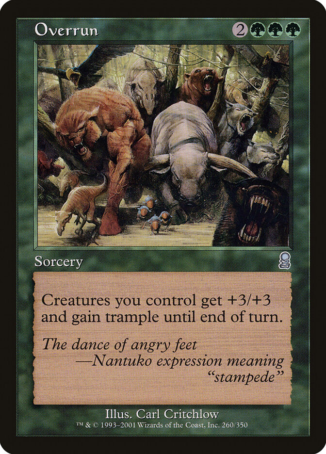 Overrun, Odyssey · 260/350
