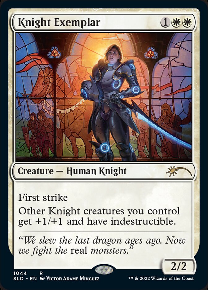 Knight Exemplar, Secret Lair Drop · 1044