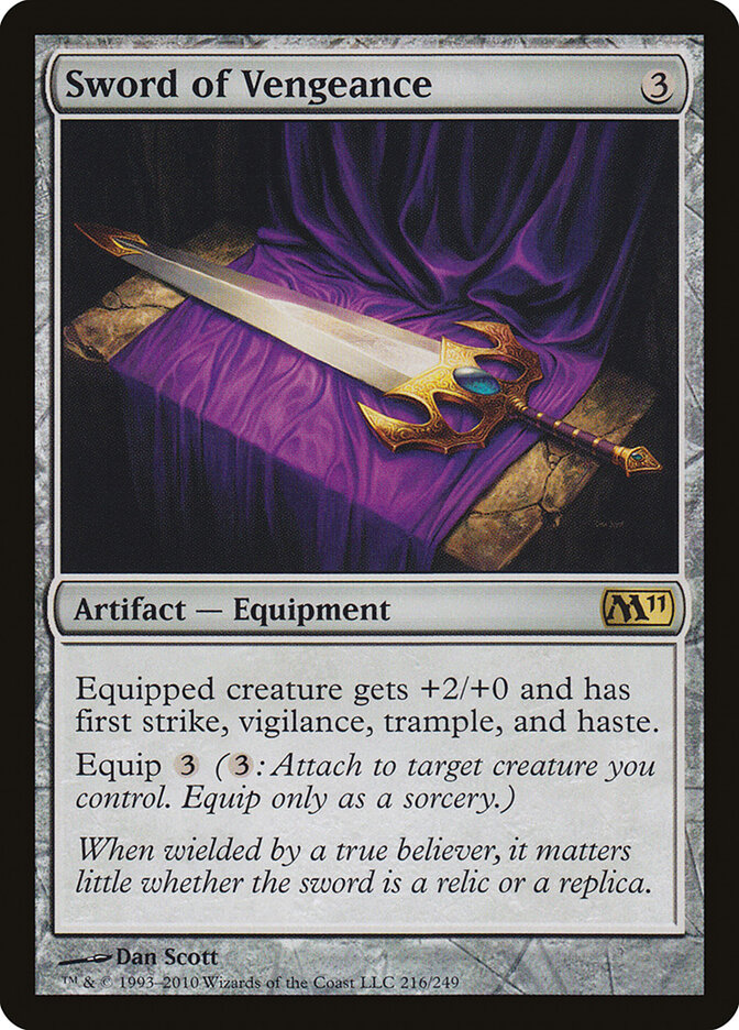 Sword of Vengeance, Magic 2011 · 216/249