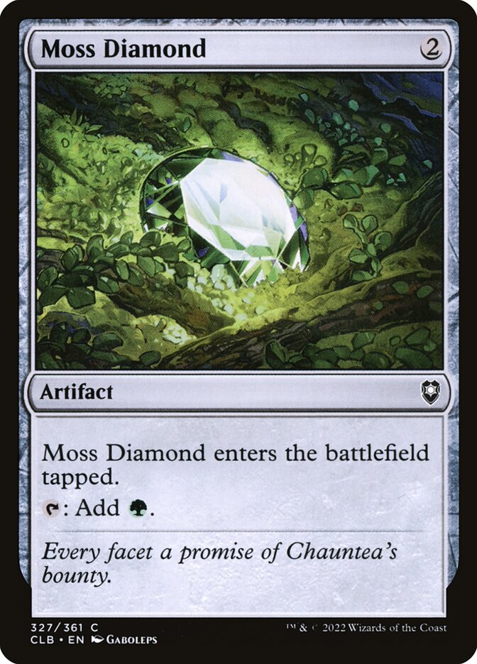 Moss Diamond, Commander Legends: Battle for Baldur's Gate · 327/361