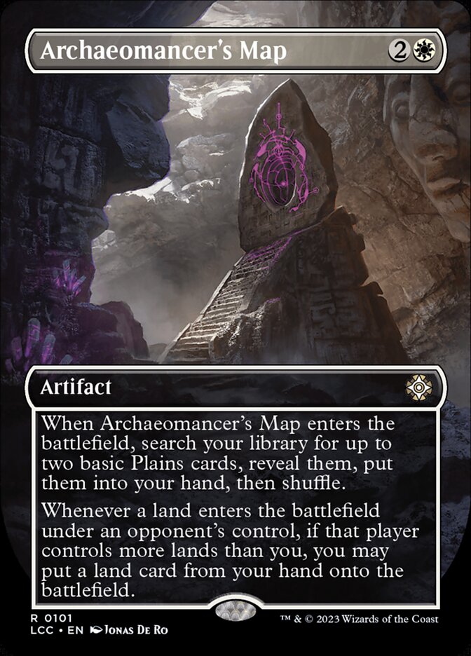 Archaeomancer's Map, The Lost Caverns of Ixalan Commander · 0101