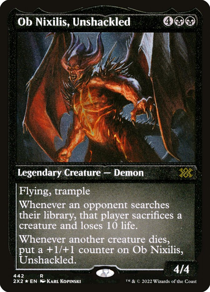 Ob Nixilis, Unshackled, Double Masters 2022 · 442