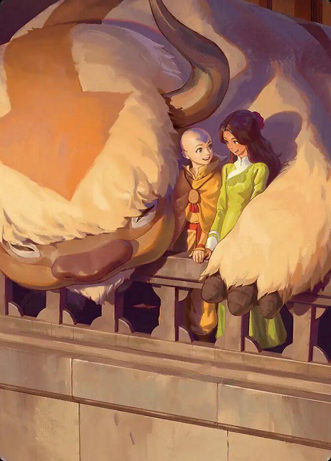 Aang and Katara // Aang and Katara, Avatar: the Last Airbender Eternal Art Series · 0008