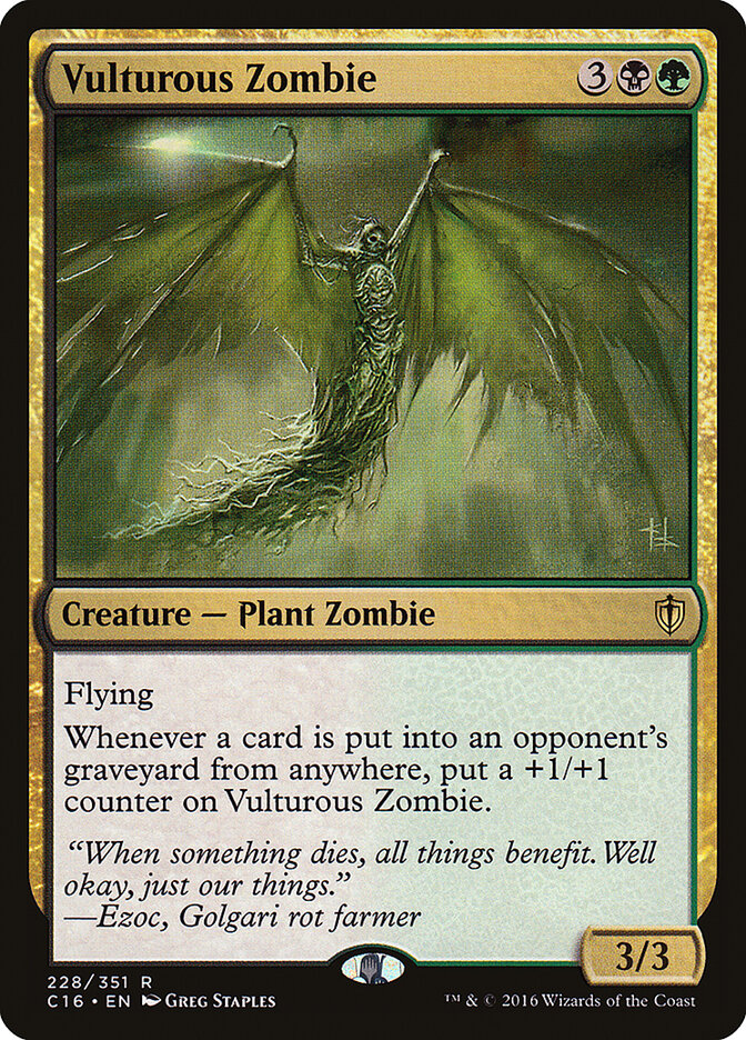 Vulturous Zombie, Commander 2016 · 228/351