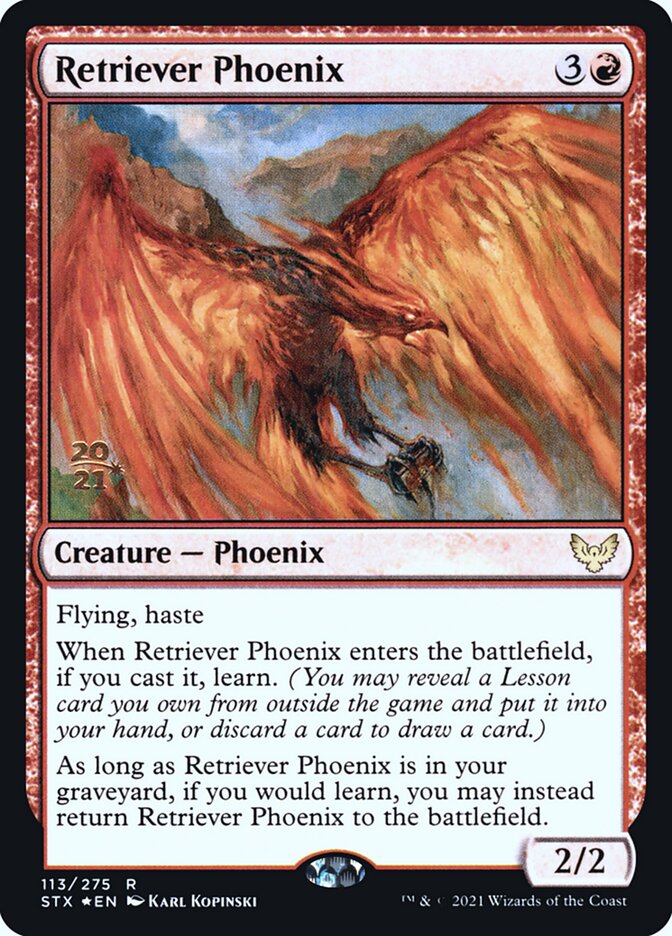 Retriever Phoenix, Strixhaven: School of Mages Promos · 113/275