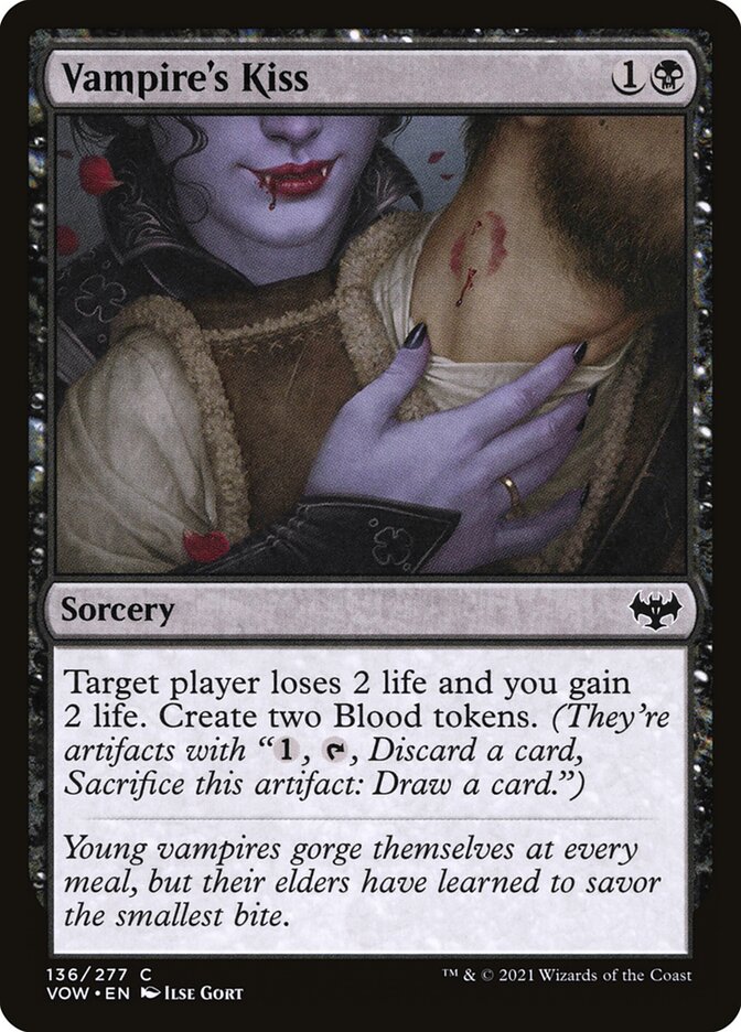 Vampire's Kiss, Innistrad: Crimson Vow · 136/277