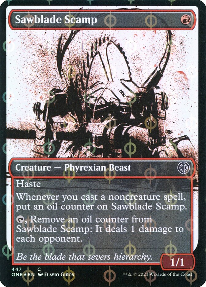 Sawblade Scamp, Phyrexia: All Will Be One · 447