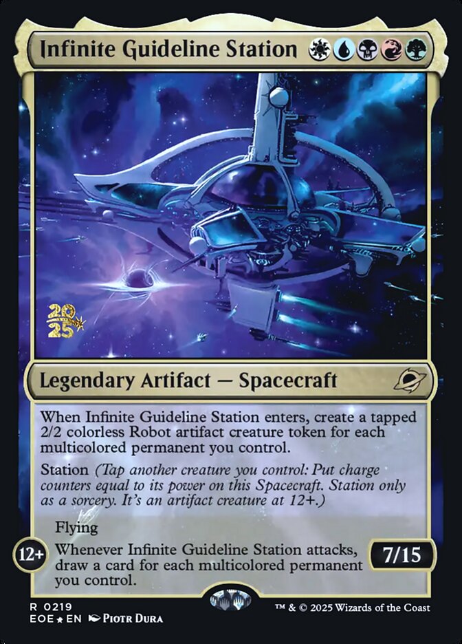 Infinite Guideline Station, Edge of Eternities Promos · 0219