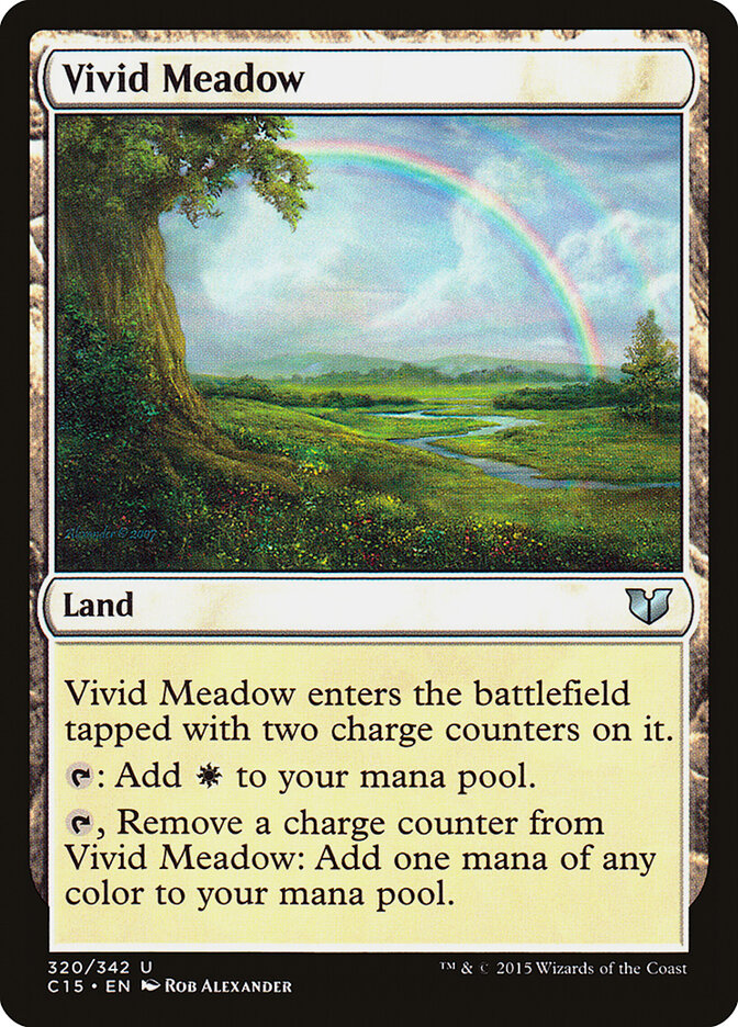Vivid Meadow, Commander 2015 · 320/342