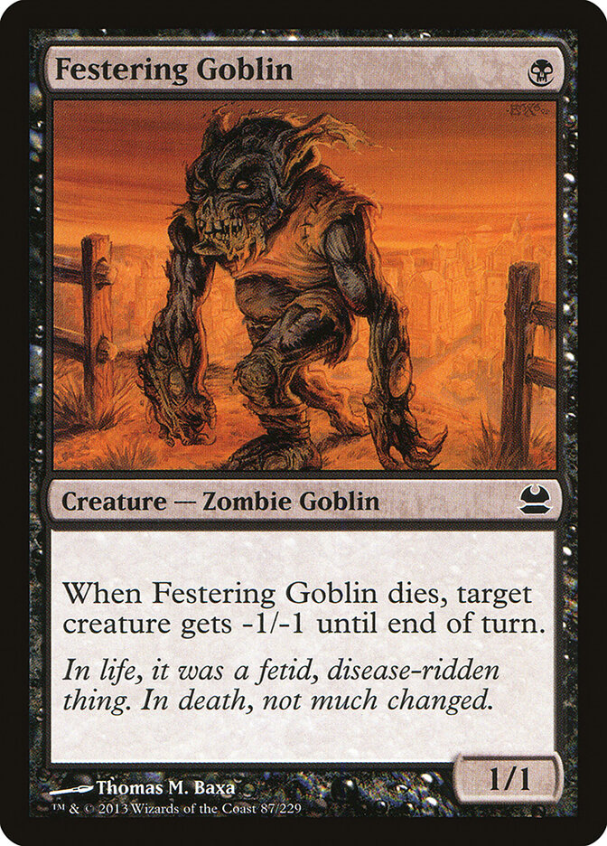 Festering Goblin, Modern Masters · 87/229