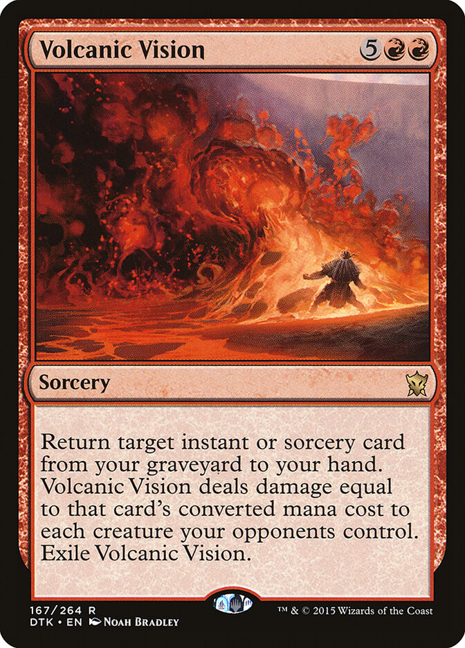 Volcanic Vision, Dragons of Tarkir · 167/264