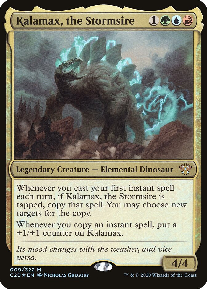 Kalamax, the Stormsire, Commander 2020 Oversized · 009