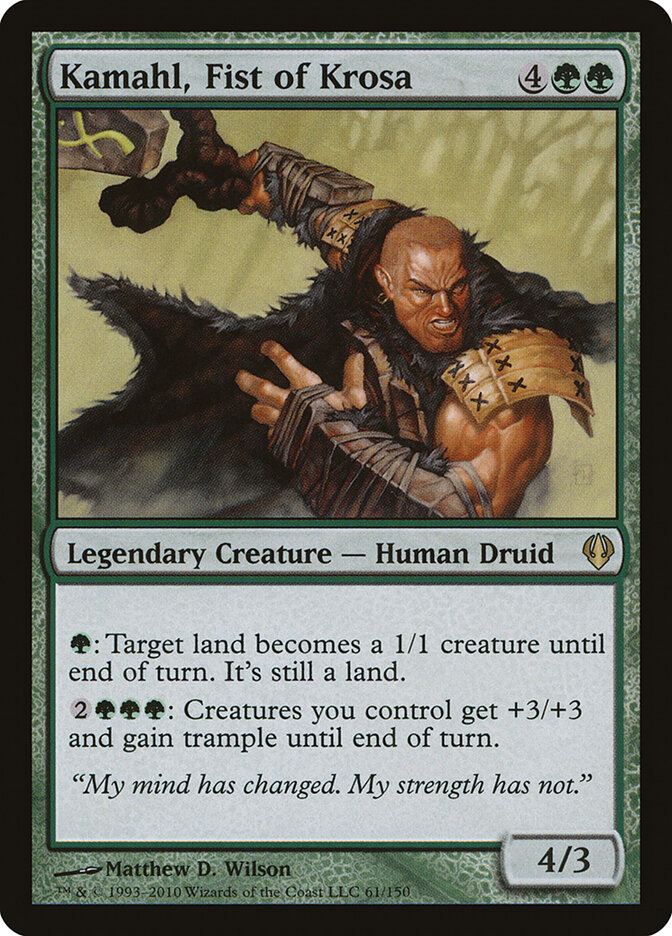 Kamahl, Fist of Krosa, Archenemy · 61/150