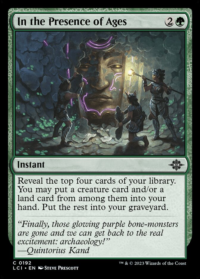 In the Presence of Ages, The Lost Caverns of Ixalan · 0192