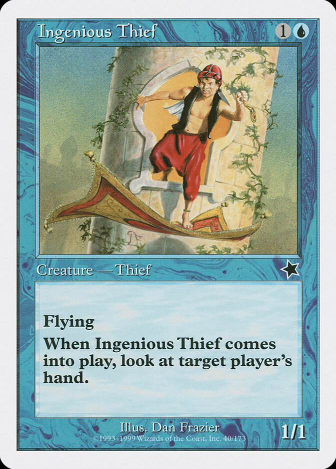 Ingenious Thief, Starter 1999 · 40/173