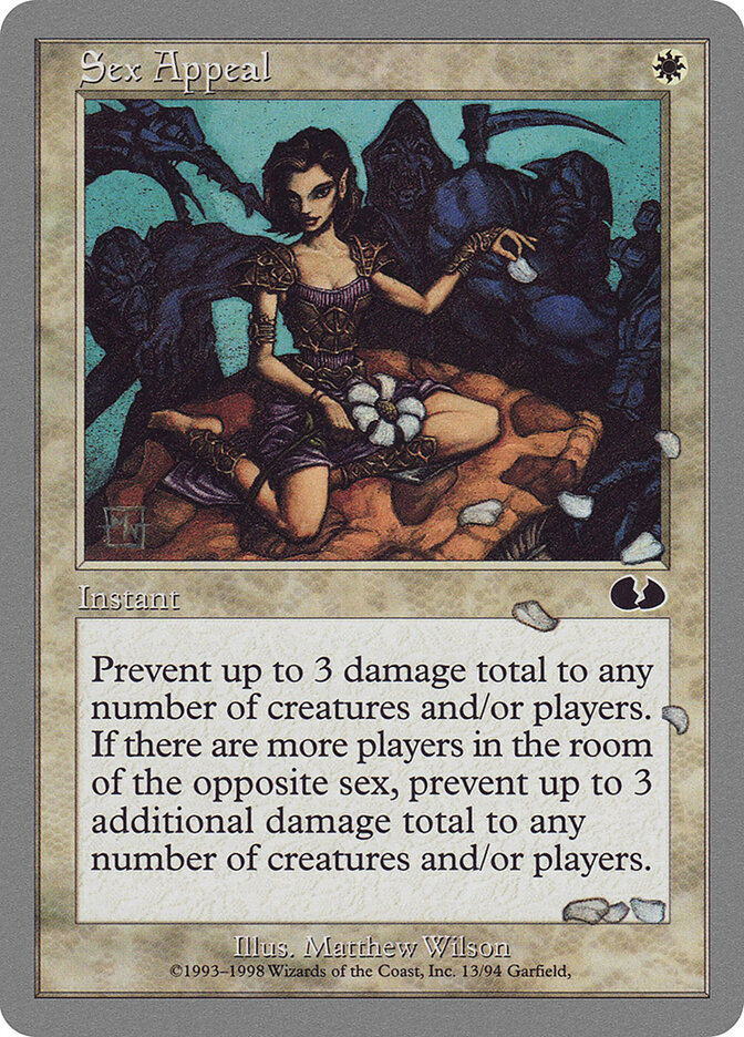 Sex Appeal, Unglued · 13/94