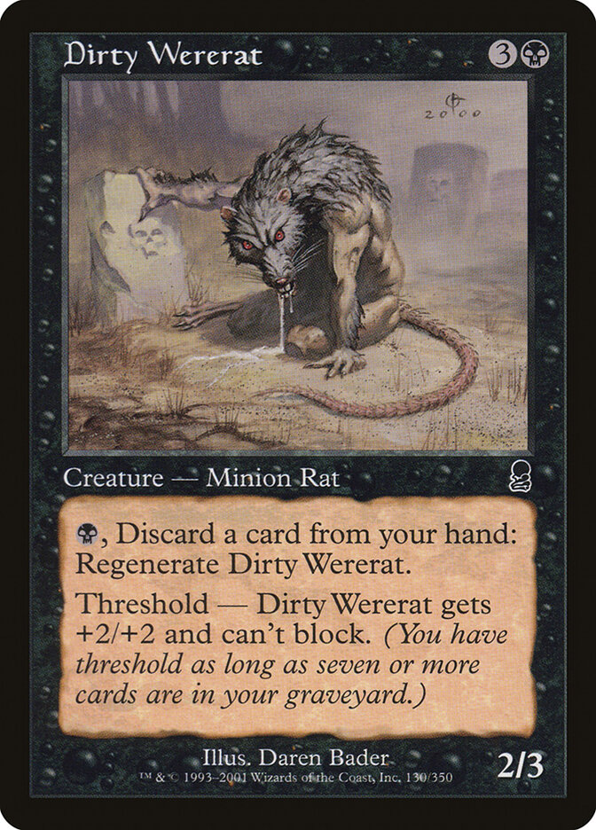Dirty Wererat, Odyssey · 130/350