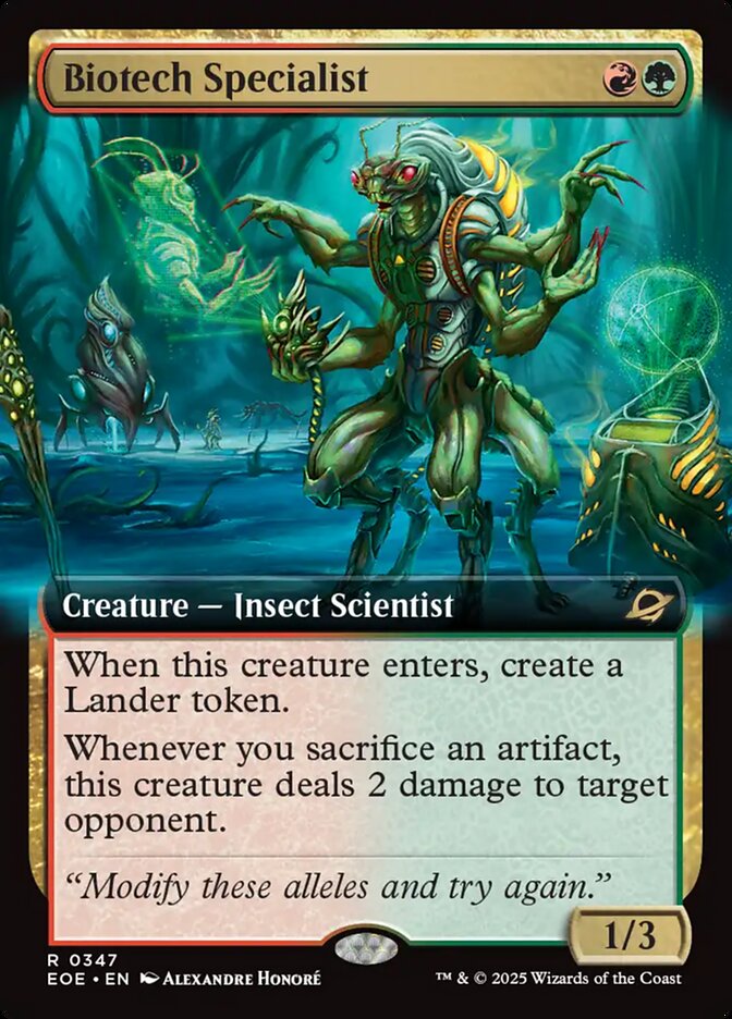 Biotech Specialist, Edge of Eternities · 0347
